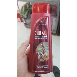 Dầu Gội Thorakao Hà Thủ Ô Phục Hồi Tóc Đen Mượt 400ml