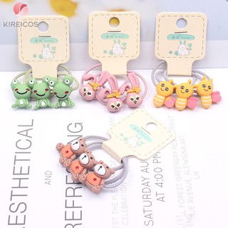 Set 3 Dây Cột Tóc Thú nhiều Mẫu Cho Bé  B192