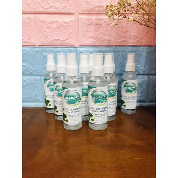 Cồn Kháng Khuẩn Hapicare 100ml (chai bỏ túi)
