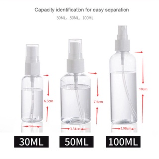 Bình xịt dung tích trong suốt