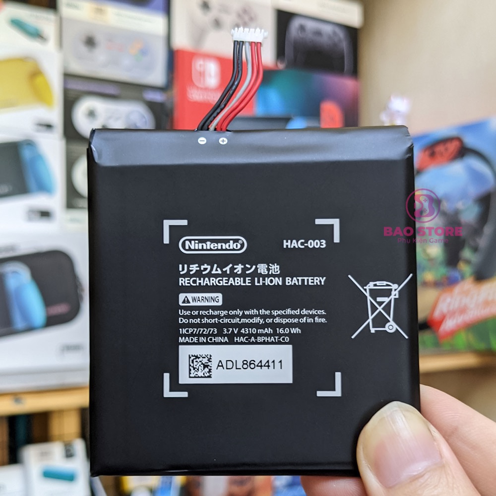 Pin zin thay thế cho máy Nintendo Switch