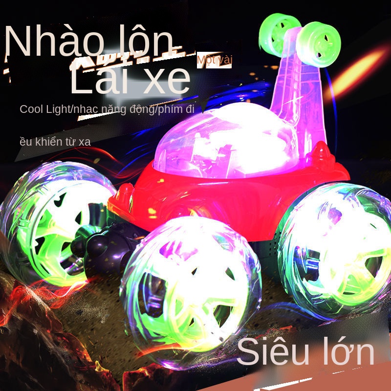 ☌✻♗Điều khiển từ xa xe bán tải đóng thế xe địa hình sạc xe điều khiển từ xa trẻ em cậu bé đồ chơi đua xe không dây