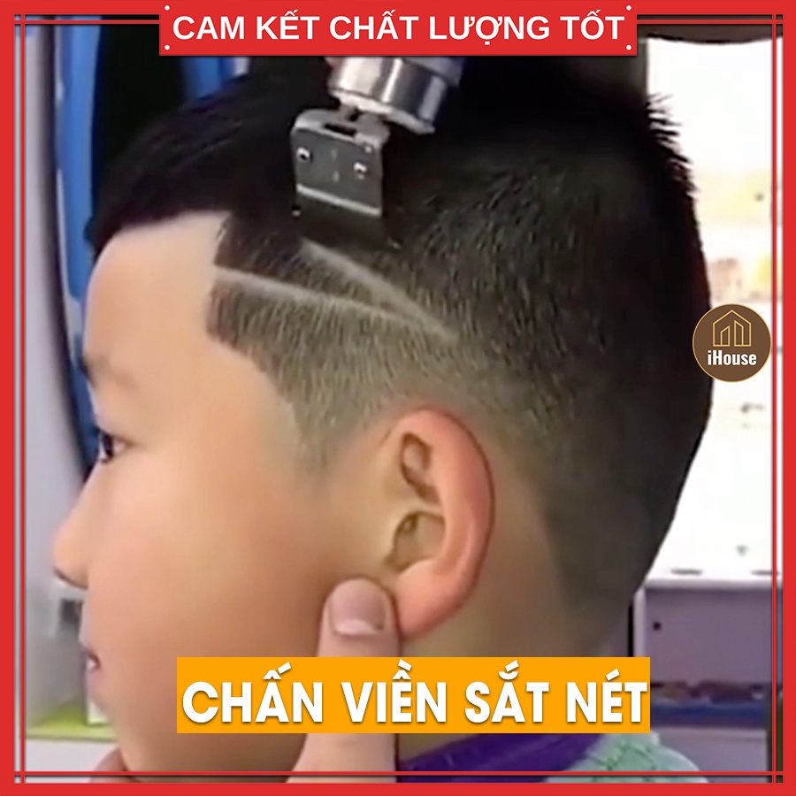 Tông đơ cắt tóc chấn viền họa tiết đẹp, Tông đơ tạo kiểu tóc cạo trọc đa năng tiện lợi