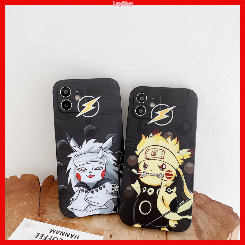 Ốp Lưng Silicone Họa Tiết Hoạt Hình Naruto Thời Trang Cho Iphone 7 / 8 7 / 8plus X / Xs / Xr / Xsmax 11 11 / 12pro 11 / 12promax 12 12mini