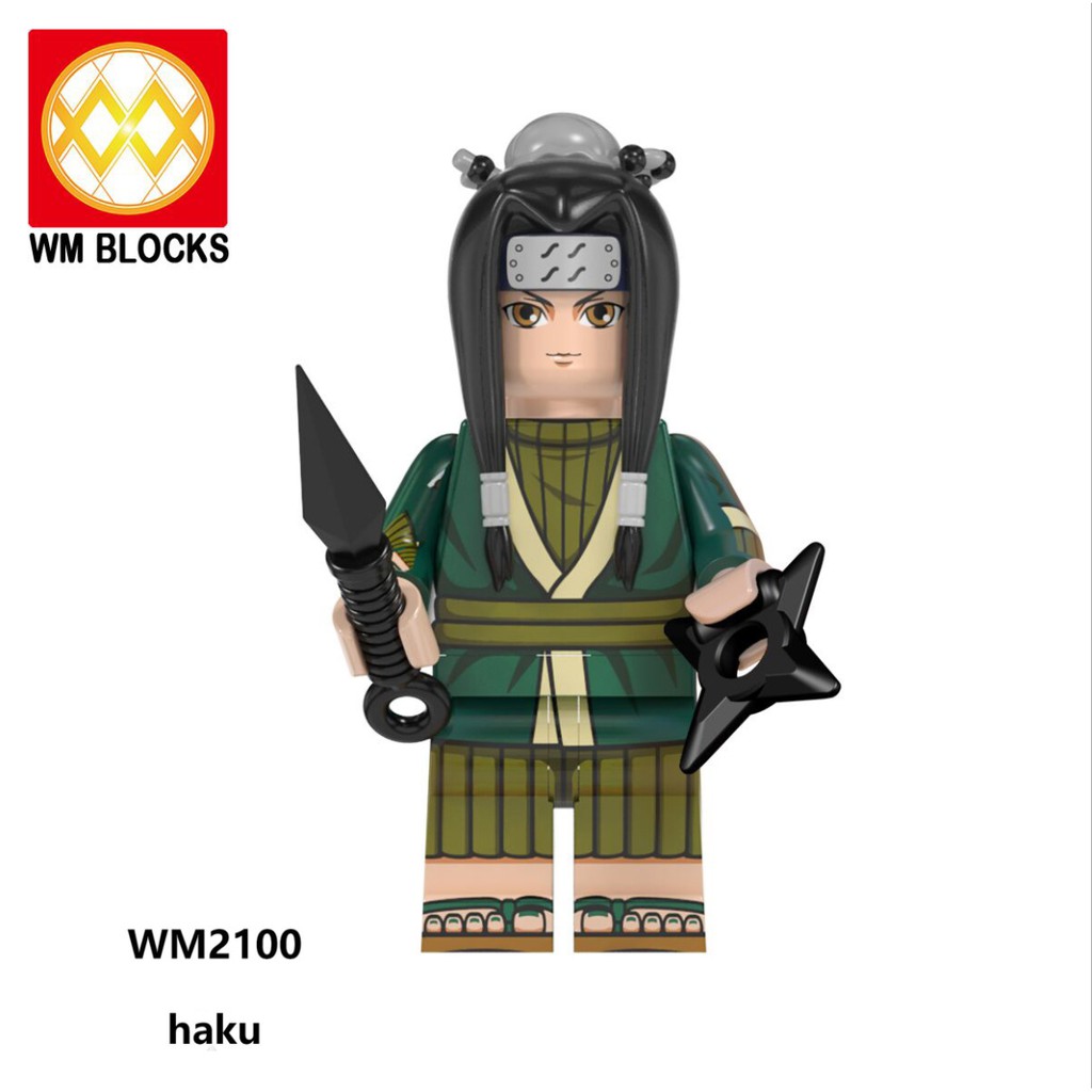 BỘ ĐỒ CHƠI XẾP HÌNH Minifigure LEGO SASUKE, Lego NARUTO, Lego Lính Swat