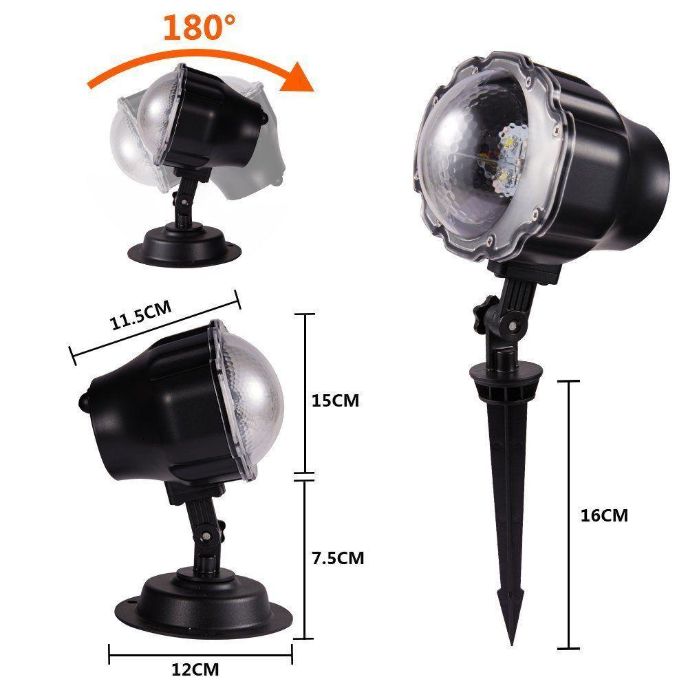 FOREVER Đèn LED Chiếu Tuyết Cho Ngày Giáng Sinh Mới