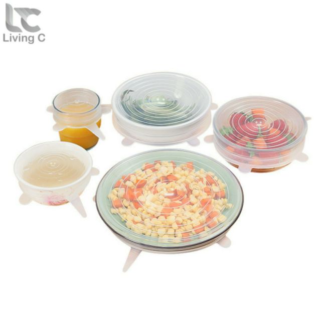 Set 6 nắp Silicon cực kín