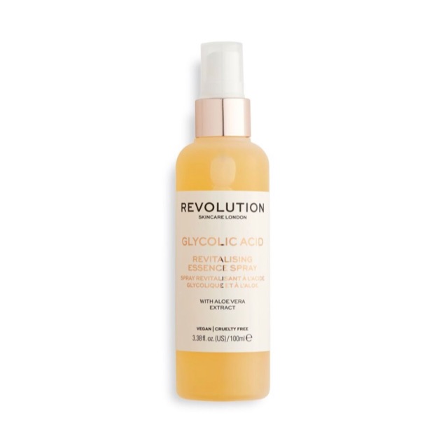 (Bill UK có sẵn) Xịt khoáng Revolution Skincare Glycolic Acid siêu nhẹ Essence Spray 100ml