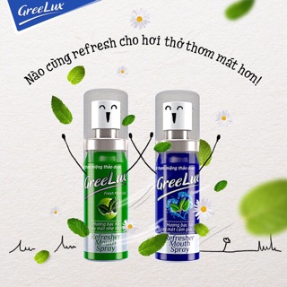 Xịt thơm miệng Greelux 12ml
