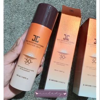 Xịt chống nắng JAYJUN REAL WATER BRIGHTENING BLACK SUN PRAY