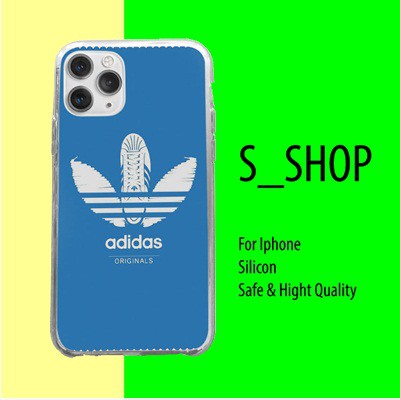 Ốp lưng IP logo màu xanh độc đáo S.SHOP Ốp thể thao chống sốc IPhone 5 6 7 8 Plus X Xmas 11 12 Pro Mini ADIPOD00220