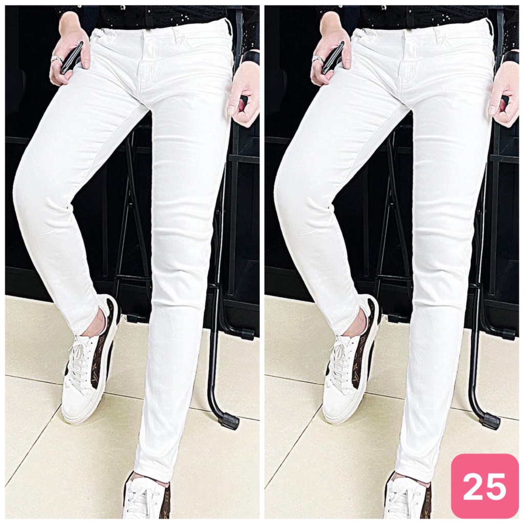 Quần jean nam màu đen trơn không rách gối chất bò cao cấp co dãn 4 chiều cực đẹp, quần rin nam from chuẩn HADO022