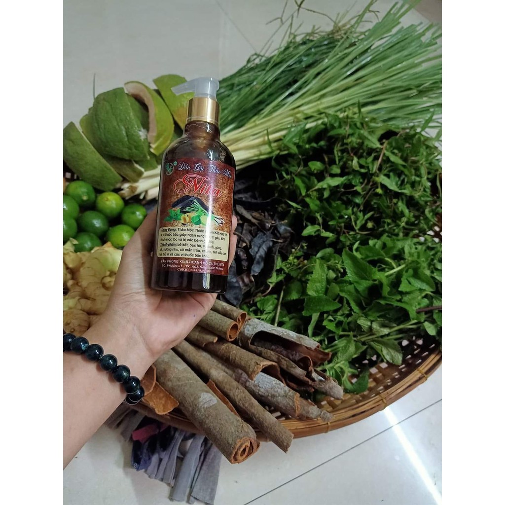 Dầu gội bồ kết cô đặc Dầu gội thảo dược sạch gàu, nấm ngứa, chống, ngăn rụng tóc, mọc tóc NITA NT01 | BigBuy360 - bigbuy360.vn