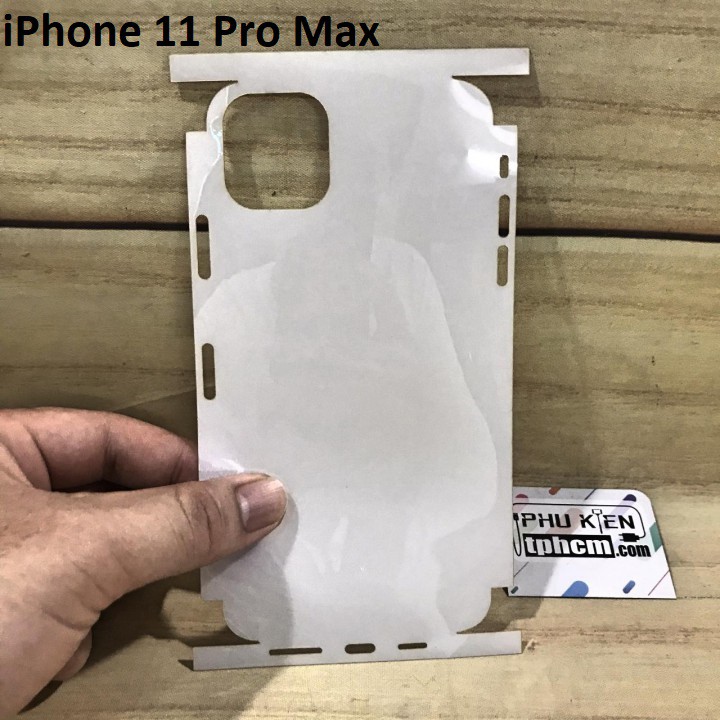 Dán mặt lưng PPF iPhone 11 Pro Max