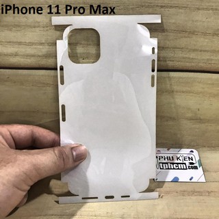 Dán mặt lưng PPF iPhone 11 Pro Max