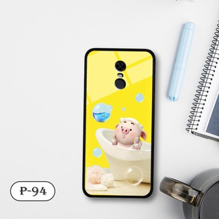 Ốp lưng kính 3D Xiaomi Redmi 5 Plus- cute