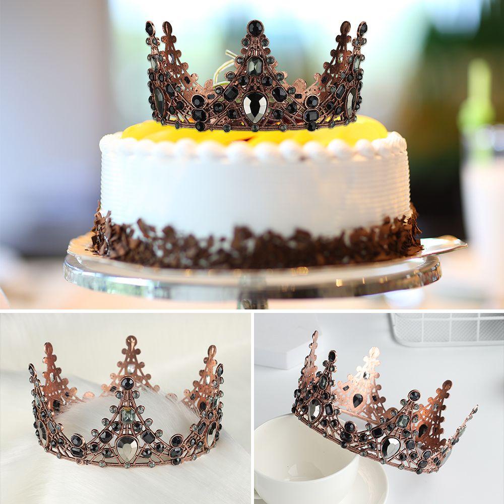 Vương Miện Cô Dâu Phong Cách Châu Âu Sang Trọng|Phụ Kiện Trang Trí Tóc Cho Cô Dâu