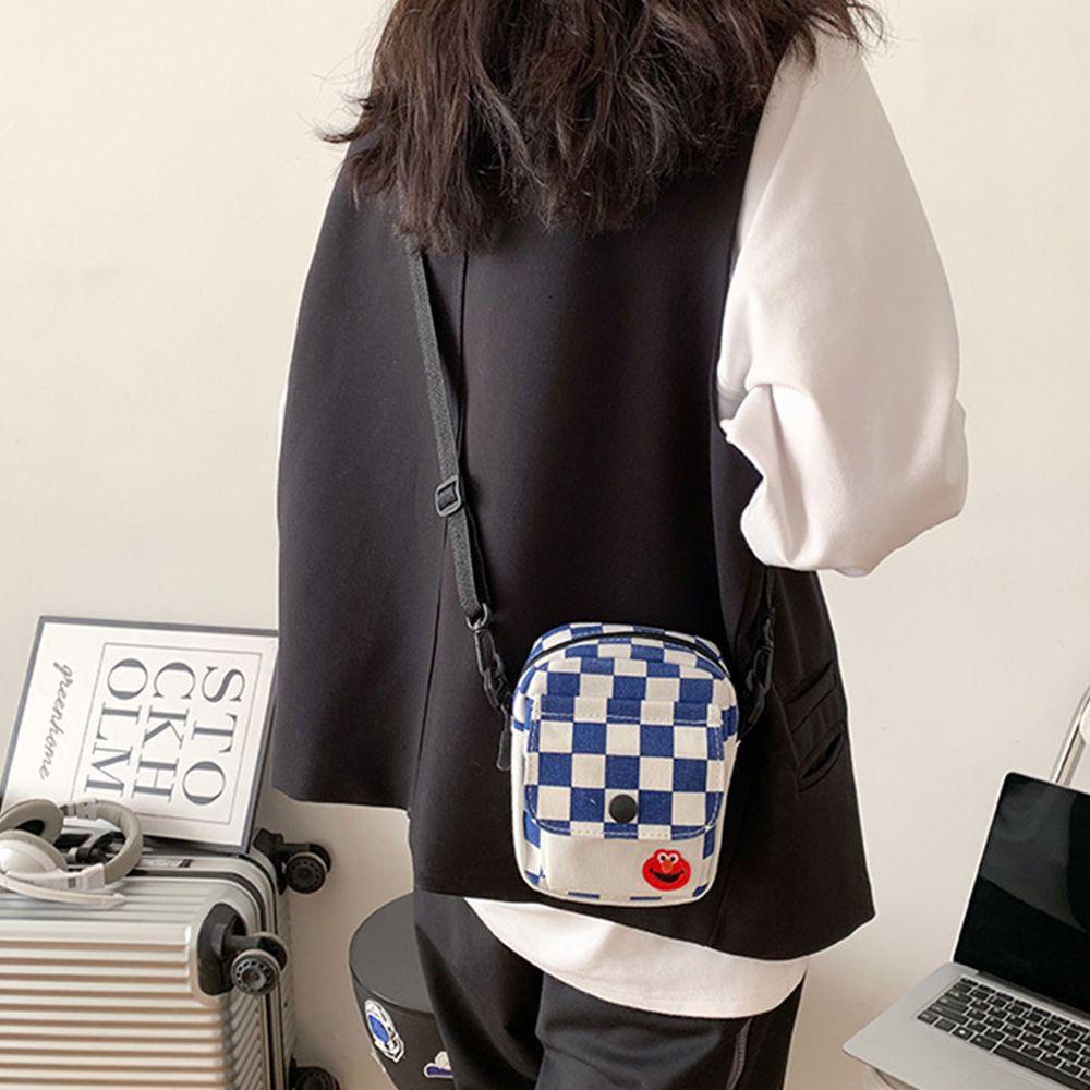 Túi Xách Vải Canvas Nhỏ Nhắn Dễ Thương Phong Cách Hàn Quốc