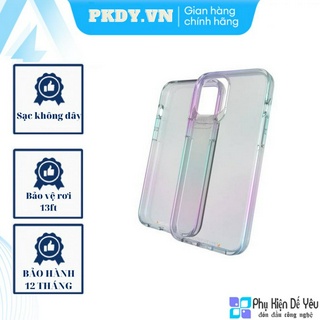 Ốp Gear4 D3O Crystal Palace Iridescent cho iPhone 12 Pro Max, 12/12 pro, 12 mini (PHÂN PHỐI CHÍNH HÃNG TẠI VIỆT NAM)