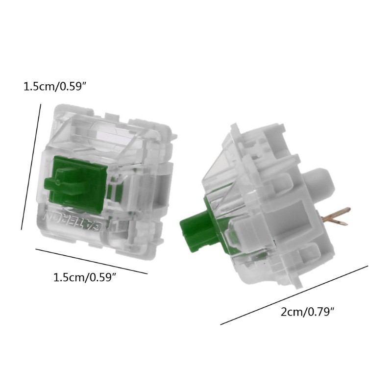 Bộ 10 Bàn Phím Cơ Wilron Smd 3pin Mx Fit Gh60