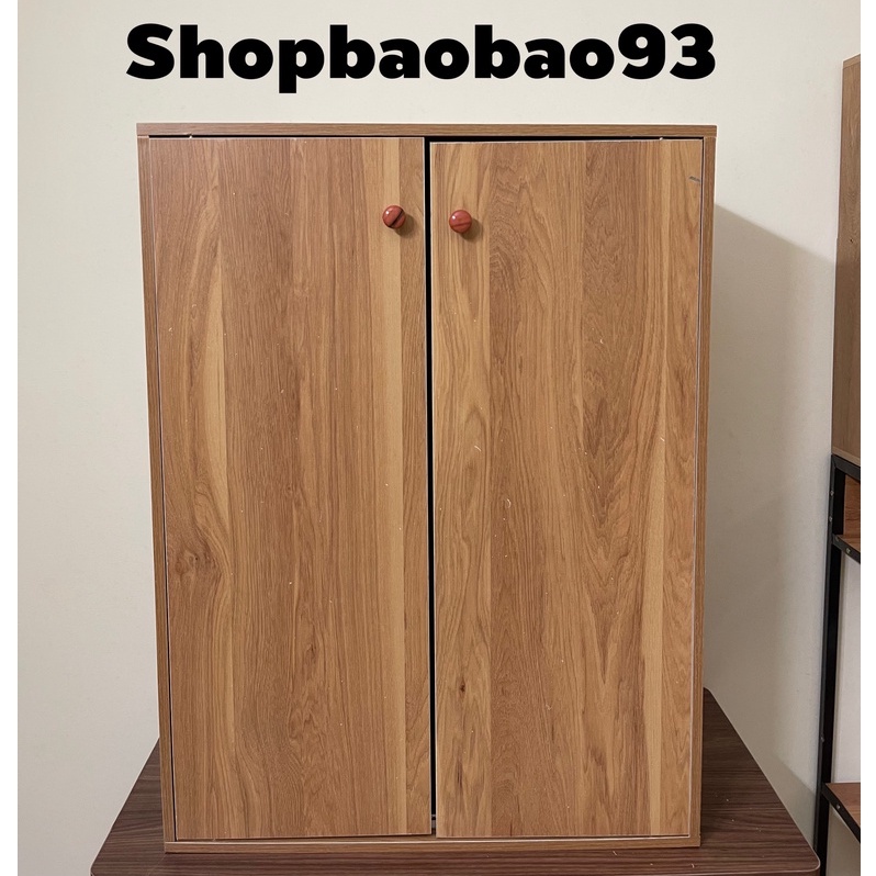 Tủ giày gỗ 2 cánh cửa - Kệ Tủ Giày Gỗ Chất Liệu MDF Phong Cách Hiện Đại - M22