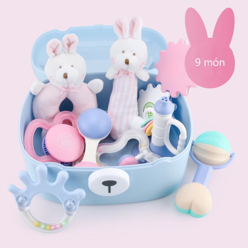 Set Đồ Chơi Cho Bé Xúc Xắc Goryeo Baby Hàn Quốc Có Gặm Nướu (Có Hộp) Shop Mẹ Gạo