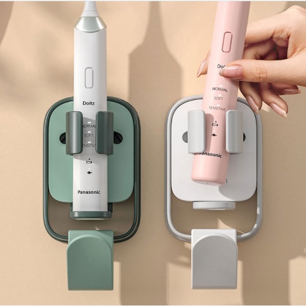 Giá Đỡ Bàn Chải Đánh Răng Điện Gắn Tường Không Cần Đục Lỗ Tiện Dụng