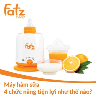 Máy hâm sữa fatzbaby fb3002sl (Bảo hành 12 tháng), Máy hâm sữa 4 chức năng