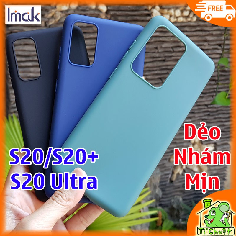 [Chính Hiệu iMak] Ốp lưng Samsung S20 S20 Plus S20 Ultra Dẻo Màu Nhám