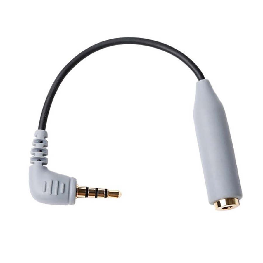 Cáp BOYA BY-CIP - Cáp chuyển đổi cổng từ Female 3.5mm TRS sang Male 3.5mm TRRS