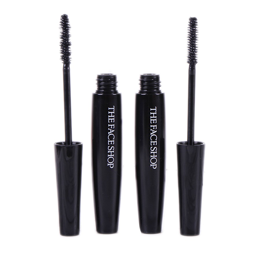 THE FACE SHOP (Hàng Mới Về) Mascara Màu Đen Làm Dài Và Dày Mi Chống Thấm Nước Không Nhòe