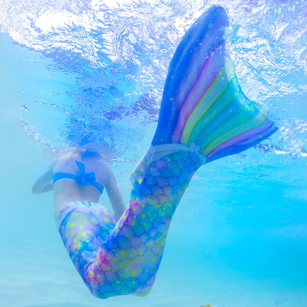 Đuôi nàng tiên cá vui nhộn cho người lớn và trẻ em