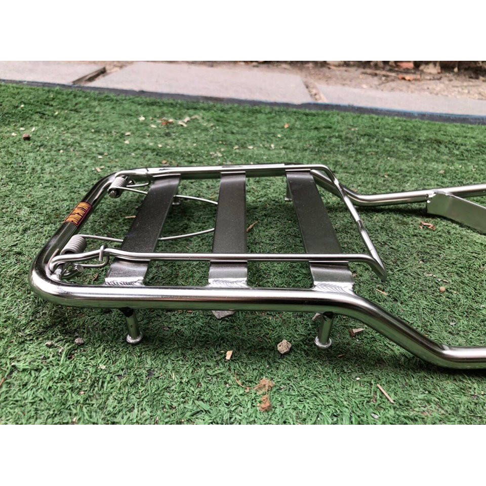 Baga sau  thanh dẹp có kẹp honda dame-Cub 78-79-80-81-86-inox