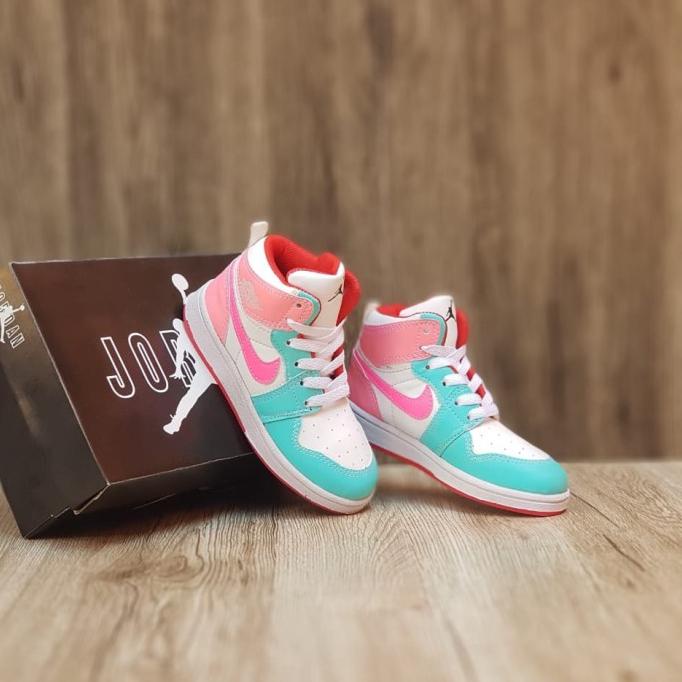 Giày Thể Thao Nike Air Jordan Thời Trang Cho Bé Gái 6 Size 23 -35
