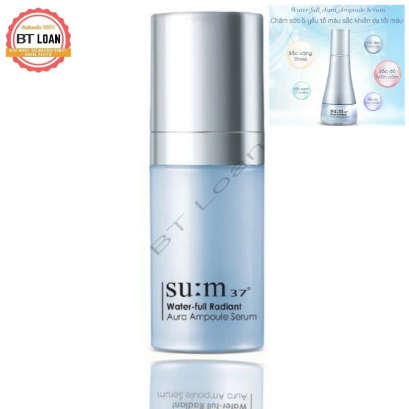 Tinh chất trắng da ngọc trai sum37 loại bỏ sạm nám cho làn da trắng hồng Aura ampoule serum 8ml | WebRaoVat - webraovat.net.vn