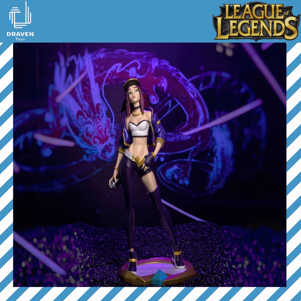 Mô hình Chính hãng Riot Games LOL Akali Unlocked Statue - Liên Minh Huyền Thoại