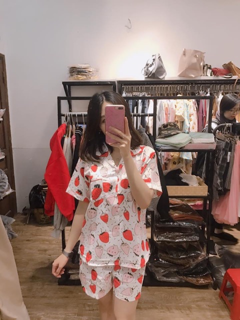[Mã WA2207 hoàn 12% xu đơn 99k] Bộ pizama cộc siêu mát ( từ 2 bộ 39k/1b) | BigBuy360 - bigbuy360.vn