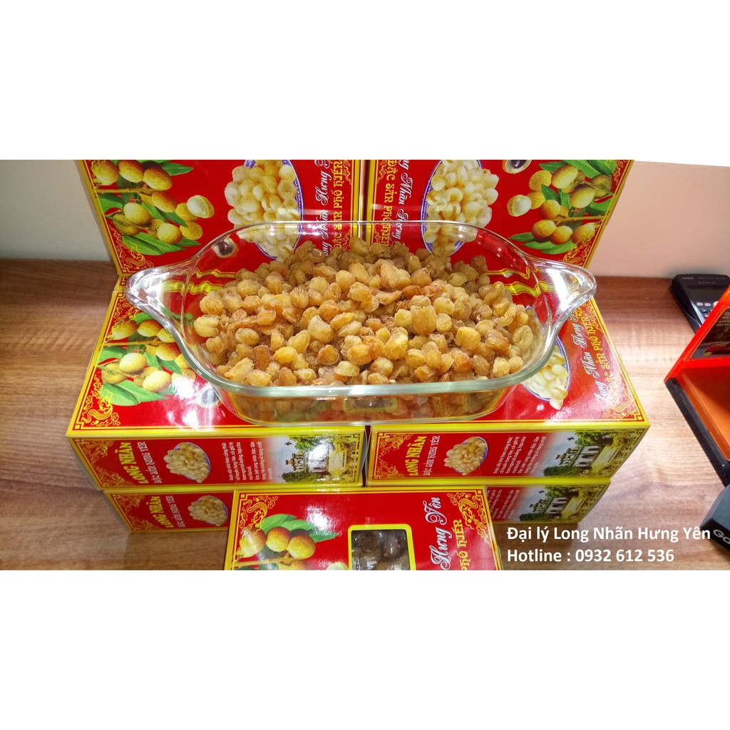 Hộp 1kg long nhãn sấy Hưng Yên ( Chuẩn Loại 1 )