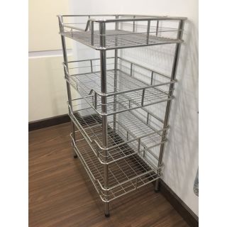 Kệ chén inox 4 tầng cao cấp