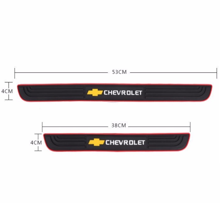 Bộ 4 miếng nẹp bước chân chống trơn trượt, trày xước xe ô tô