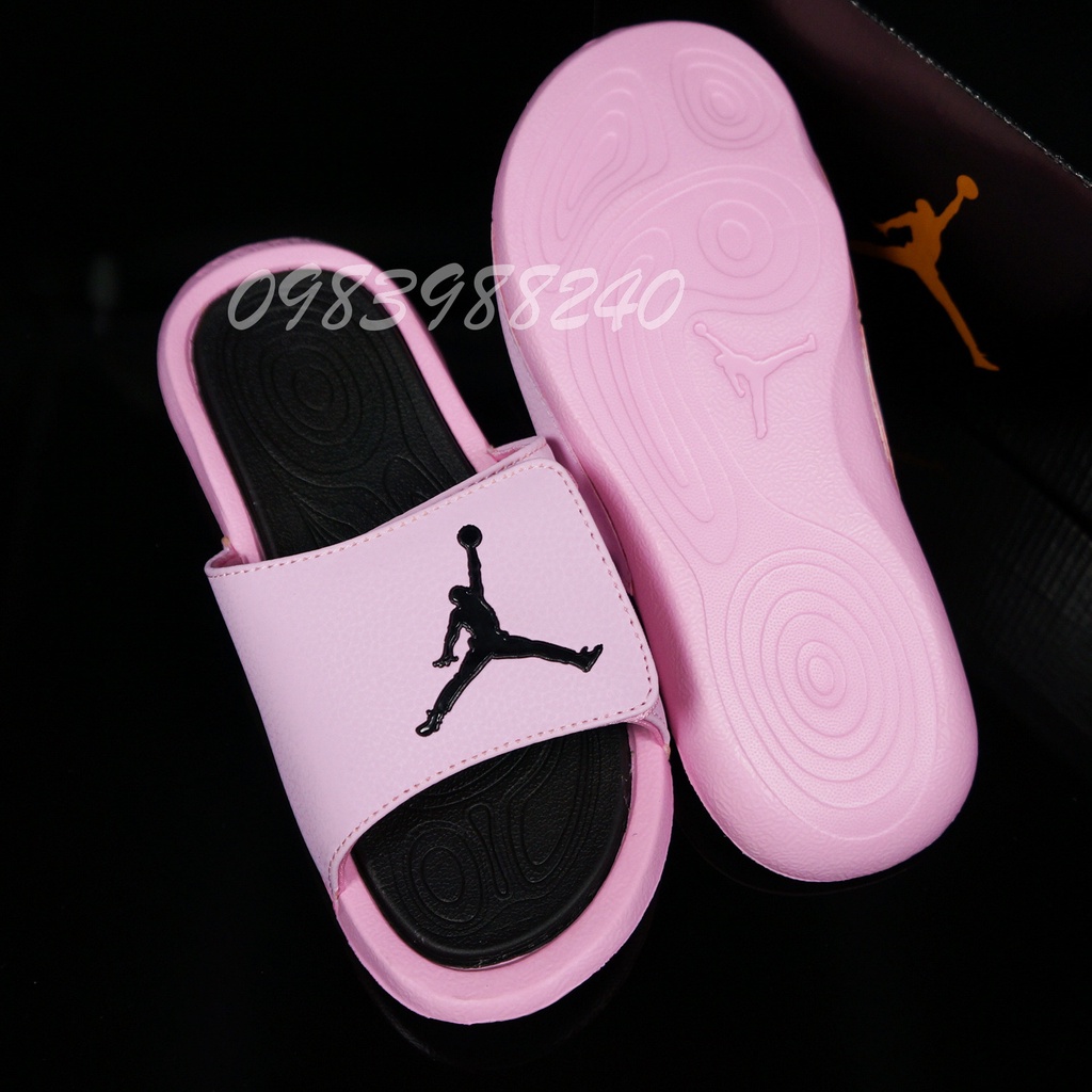 Dép Jordan hydro 6 Free ship + hộp hàng loại 1.1 JD bóng rổ siêu cấp quai ngang dán nam nữ unisex hot trend. BH Slippers