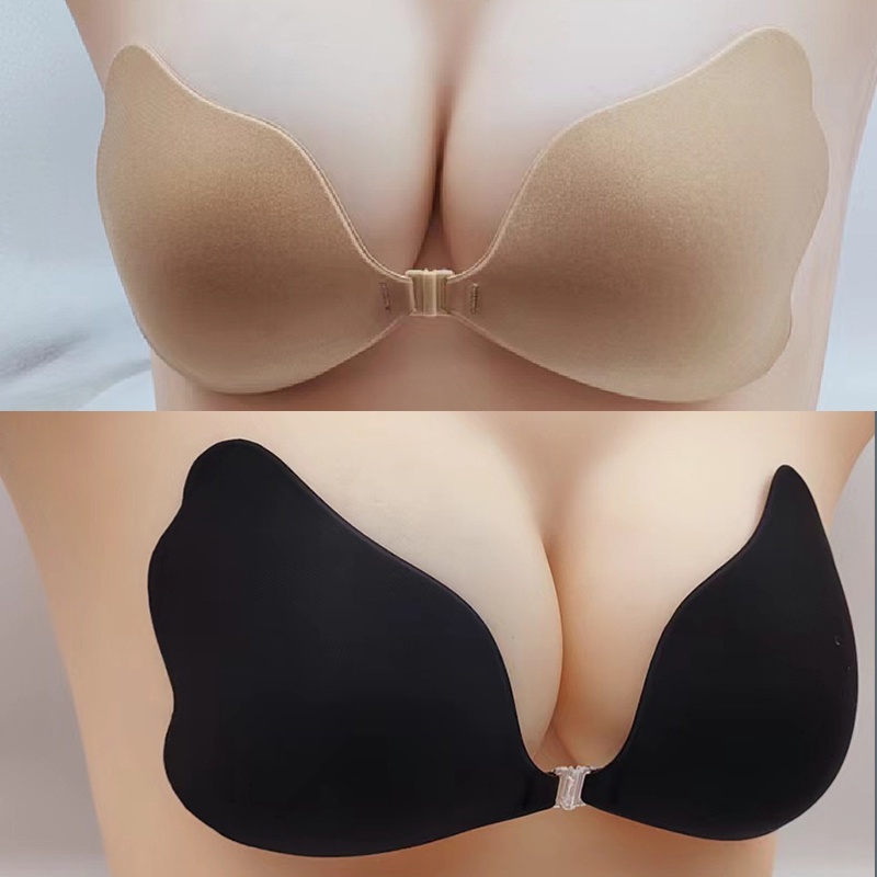 Cute Byte Miếng Dán Nâng Ngực Silicone Tự Dính Không Dây Hình Bướm