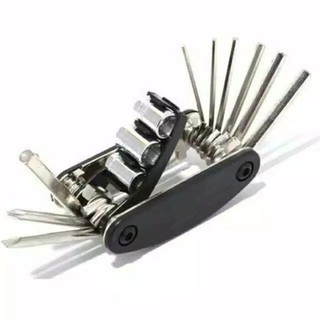 Bộ Dụng Cụ Sửa Chữa Đa Năng 15 Trong 1 Edc Đen