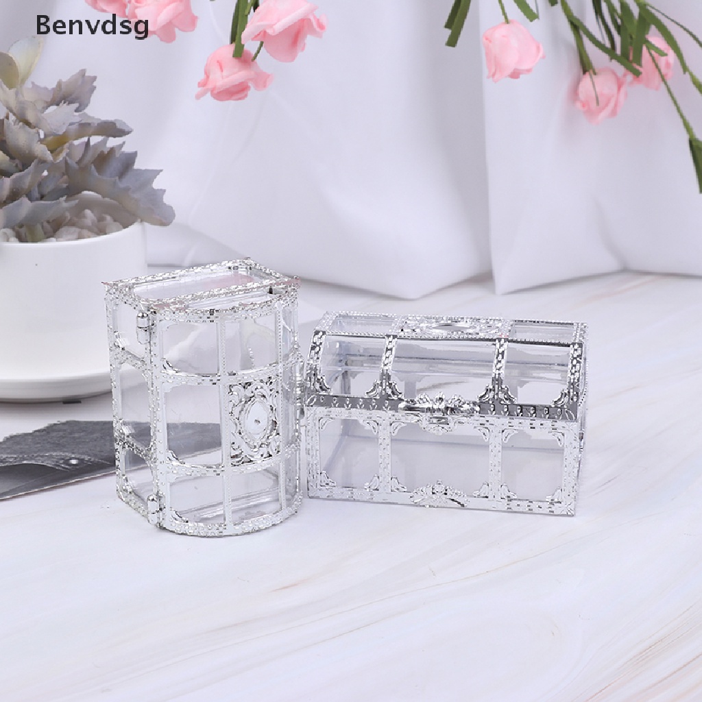 1 Hộp Đựng Kho Báu Bằng Bạc / Vàng / Kẹo Nhỏ Gọn Tiện Dụng