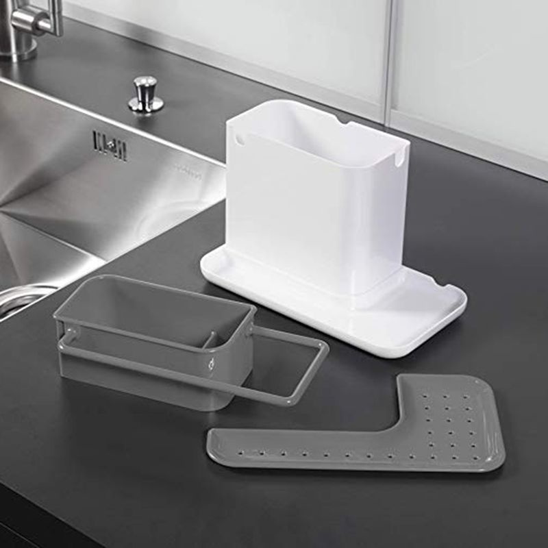 Giá Nhựa Đựng Đồ Dùng Nhà Bếp / Phòng Tắm Chống Nước