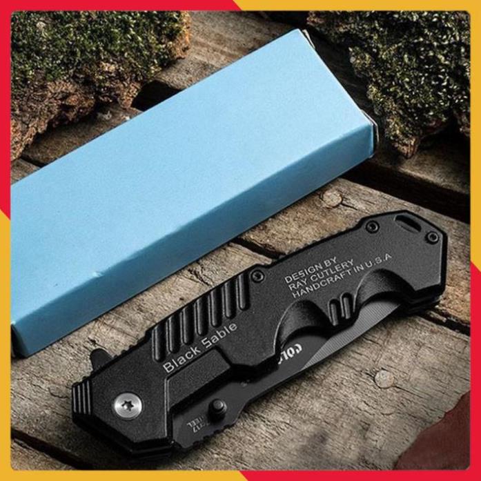 Dao Phượt Du Lich Cao Cấp Gọt Hoa Quả Bỏ Túi Black Sable