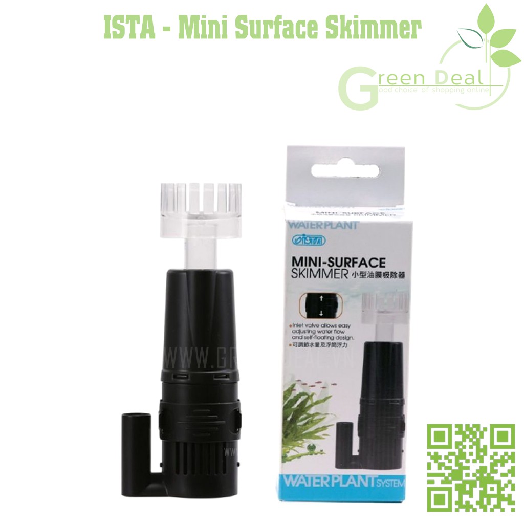 ISTA - Mini Surface Skimmer - Bộ lọc váng nước mini chuyên dùng hồ cá thủy sinh