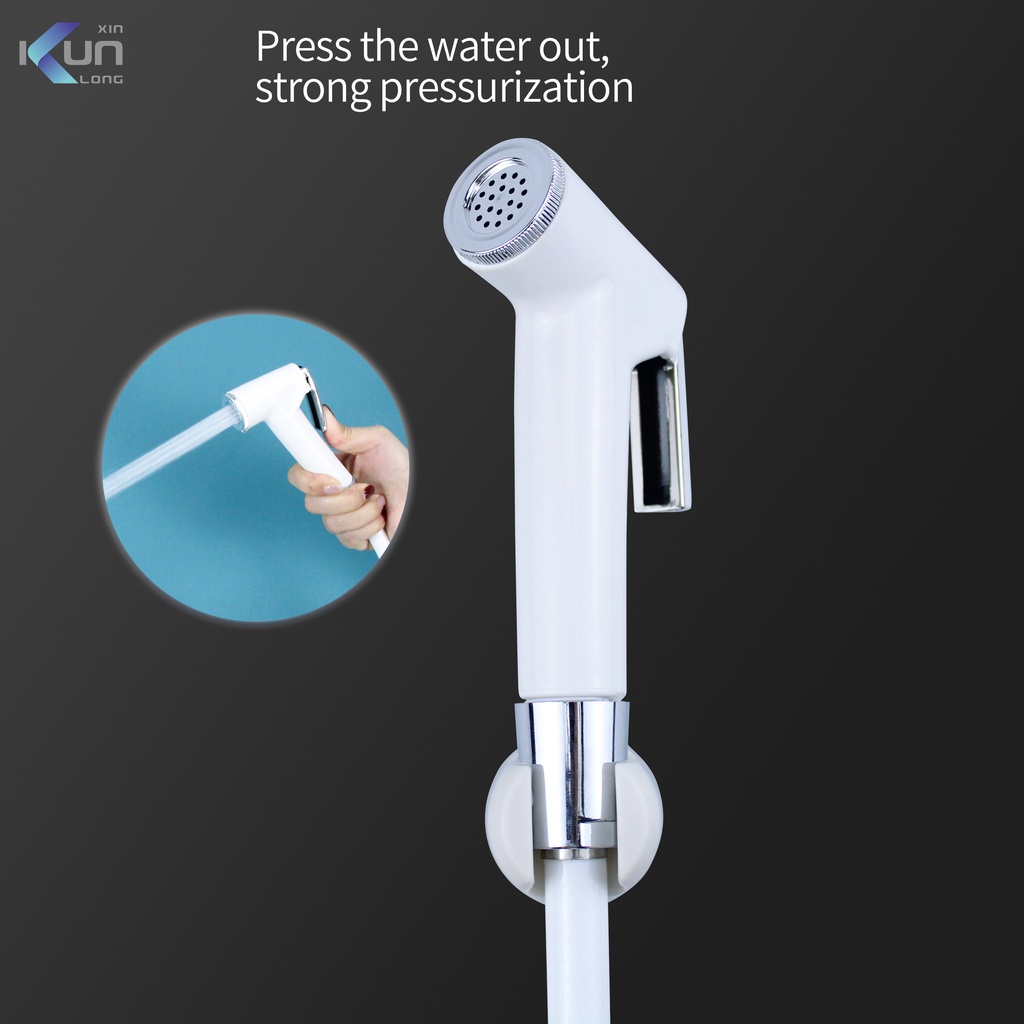 Bộ vòi xịt XINKUNLONG nhà vệ sinh tăng áp chất lượng cao