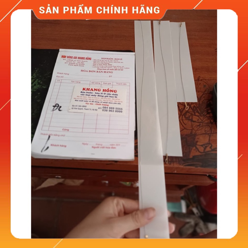 Dây cắt máy hàn miệng túi PFS200, PFS300, PFS400 phi 0,4mm, 0,5mm kèm vải - MÁY ĐÓNG GÓI KHANG HỒNG