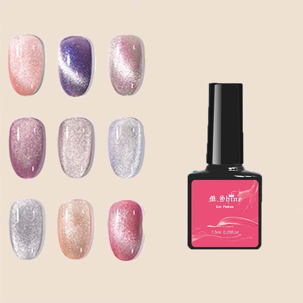 Sơn Móng Tay Gel UV Mắt Mèo Lấp Lánh Thời Trang Chuyên Nghiệp